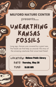 Milford Nature Center, Thursday May 28th at 10 am