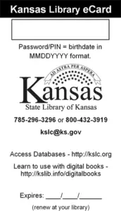 State Library of Kansas eCard