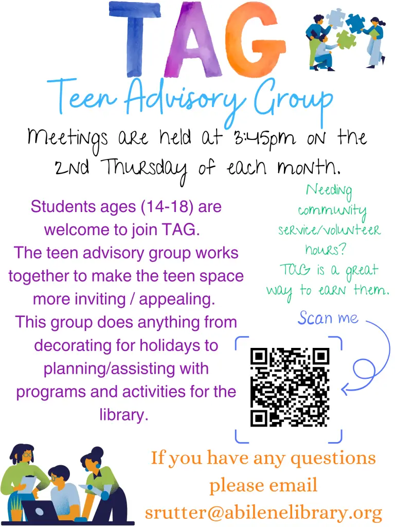 Teen Advisory Group