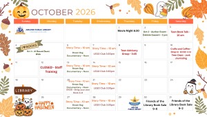 October Calendar